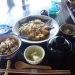 ゴーヤチャンプル定食