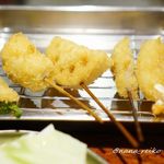 串かつ 七福神 - 盛り合せ6本 660円