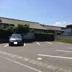 太田食堂 - 『太田食堂』とても広い第一駐車場。このほかに更に南には第二駐車場もある。