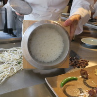佐賀牛 季楽 銀座  - 焼き立て佐賀のご飯（夢しずく）1