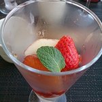 山水の技 - 二度目の来訪：デザート
      (2014.3月)