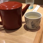 Nagasaka sarashina nuno yatahee - 蕎麦湯