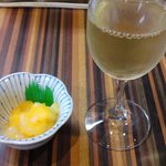 仲村商店　立呑み処 - 黄金いか+白