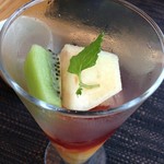 山水の技 - 三度目の訪問：デザート(2014.8月)