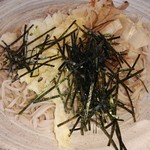 Kawa nabe - 天ぷら辛味おろし