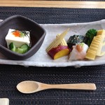 山水の技 - 前菜