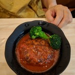 無添くら寿司 - イタリアンチーズハンバーグ250円