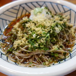 鐘庵 - のりおろしそば550円