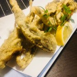 錦江湾 - メバルの天ぷら。