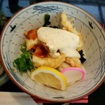 후쿠루루 - 冷やし鶏天うどん　￥980