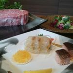 かずさ炭焼ステーキ 照葉樹 - しゃくなげの森コース