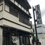 手造りうどん 楽々 - 外観