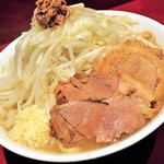 ラーメン二郎 - 小ラーメン＋野菜ニンニク