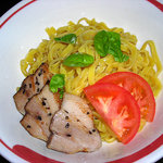 綱取物語 - 秋のとまとつけ麺（スープカレー風）の麺