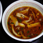 綱取物語 - 秋のとまとつけ麺（スープカレー風）のつけ汁