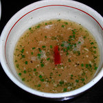 綱取物語 - 綱取風魚介つけ麺のつけ汁