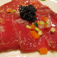 天然本マグロのマリネ