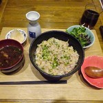 酒亭赤坂かねさく - ランチ：のど黒丼