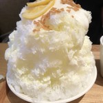 こなな - 瀬戸内レモンとミルクのふわとろかき氷（830円）