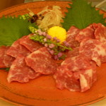 黒豚しゃぶしゃぶ 銀座てらやま - 熊本産馬刺