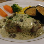 レストラン山水 - 真鯛のフリットミスト（素揚げ）バルサミココース