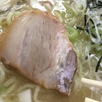 食堂 はせ川 - 鶏とんこつ白湯中華そば750円