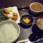 Fuudo ki - プリプリ海老フライ定食　¥900