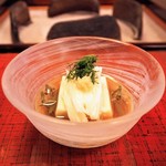 うかい鳥山 - 豆乳豆腐 山芋素麺