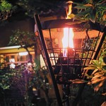 うかい鳥山 - かがり火