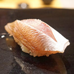 日本橋蛎殻町 すぎた - カスゴの昆布〆