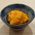 日本橋蛎殻町 すぎた - 塩雲丹（蝦夷馬糞雲丹）