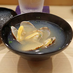 日本橋蛎殻町 すぎた - アサリの味噌汁
