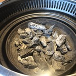 神話フードビレッジ - 炭火焼きです