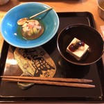 蕎麦料理川喜多東京 - 前菜二種