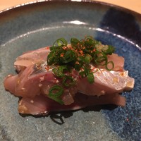 すし てんちじん - 鯒（こち）のお造りです　見た目もきれい