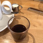 喫茶ハレの日 - 試飲させて貰った水出しコーヒー 今日はブレンド
      