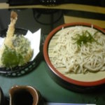 和食処割烹茶々 - ざるそばと天麩羅の定食1200円