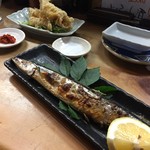 居酒屋はちろう - 本当の最後の秋刀魚焼。４年間お疲れさまでした！