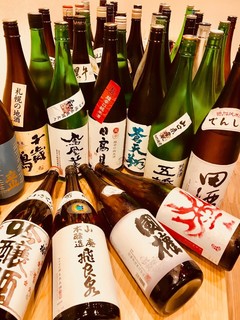 Minato Ya - ４０種類の地酒が全て飲み放題