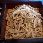 うめだ - お蕎麦は少ないかな？って量でした。