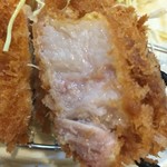 とんかつ まさむね - ロースカツ 端の部分