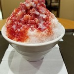 サンマルクカフェ - いちごかき氷 475円