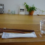 ツキカフェ - このお箸もすんごく使いやすいの♪