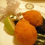 崎陽軒本店 嘉宮 - ズワイ蟹爪の揚げ物