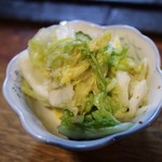 髭将 - お通しは定番