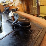 髭将 - スタンバイした鉄板