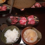 春夏秋冬 - 贅沢 牛焼肉定食(イベント)