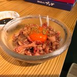 焼肉ホルモンブンゴ - 霜降りユッケ