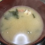ゆきや荘 - 渡り蟹のお味噌汁＼(^o^)／うまーい♪
