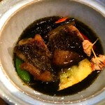 山のごはんよもぎ - ワカメソースは圧巻でした(*0ω0*)
      素材の美味しさを閉じ込めるというより…
      包み込む感じ❤︎❤︎